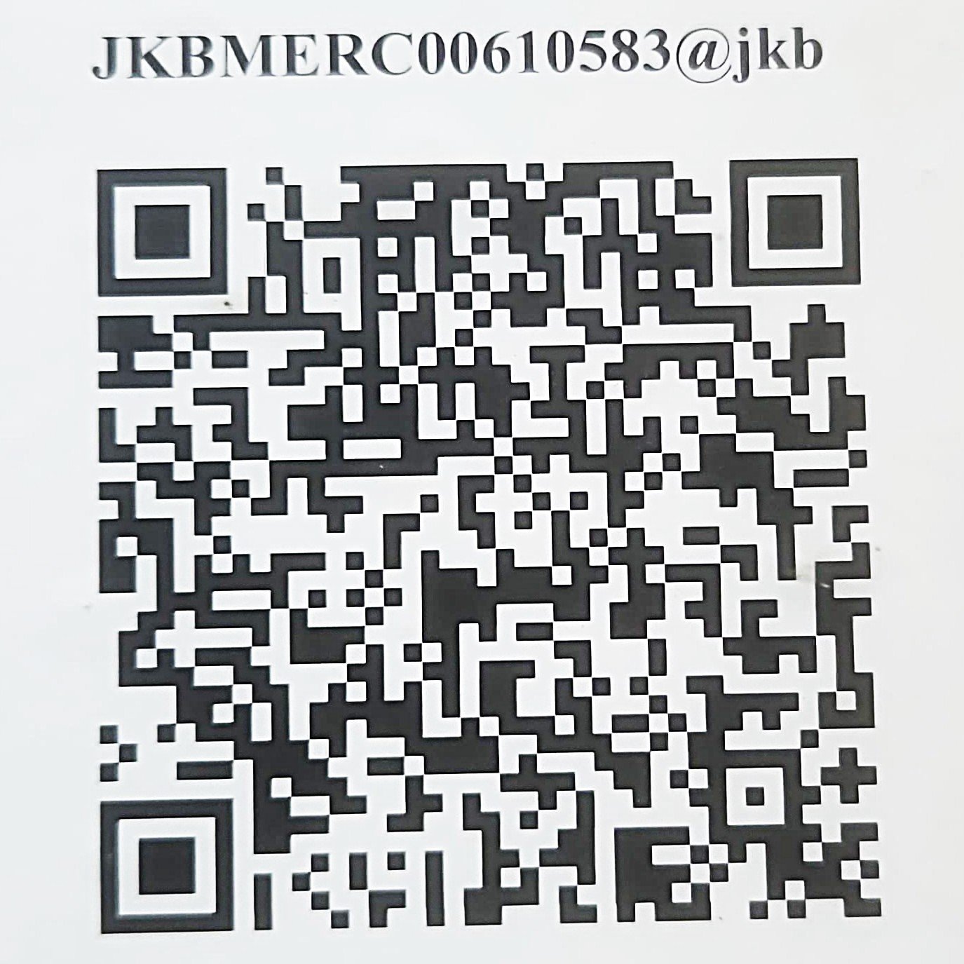 Payment QR Code